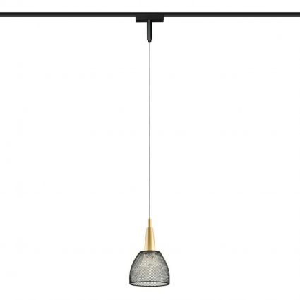 Трековый светодиодный светильник Ambrella light Track System Magnetic Ultra Slim GV1656 для кухни, цвет черный,  в современном стиле