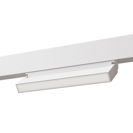 Трековый светодиодный светильник Arte Lamp Linea A4679PL-1WH для спальни площадью до 2 кв.м.,  в стиле Хай-тек