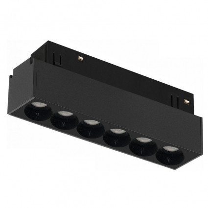 Трековый светодиодный светильник iLedex Technical Vision 4822-002-L120-6W-38DG-4000K-BK, цвет черный,  в стиле Хай-тек