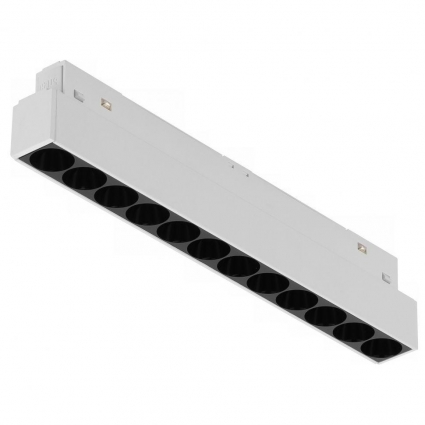 Трековый светодиодный светильник iLedex Technical Vision 4822-002-L235-12W-38DG-4000K-WH для кухни, цвет белый,  в стиле Хай-тек