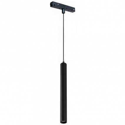 Трековый светодиодный светильник iLedex Technical Vision 4822-008-H300-10W-24DG-3000K-BK для кафе и ресторанов, цвет черный