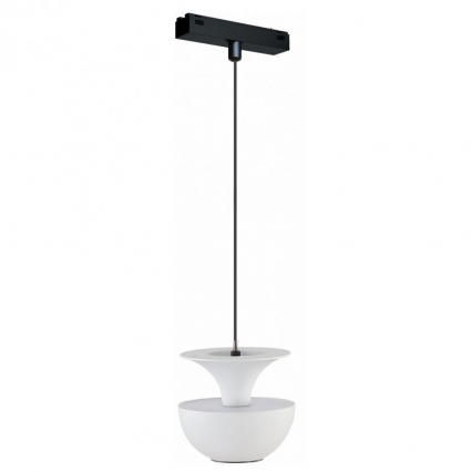 Трековый светодиодный светильник iLedex Technical Vision 4825-044-D80-6W-38DG-4000K-WH для кухни, цвет белый,  в стиле Хай-тек