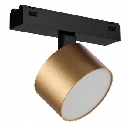 Трековый светодиодный светильник iLedex Technical Vision 4825-047-D90-10W-110DG-3000K-SGD, цвет матовое золото,  в стиле Хай-тек