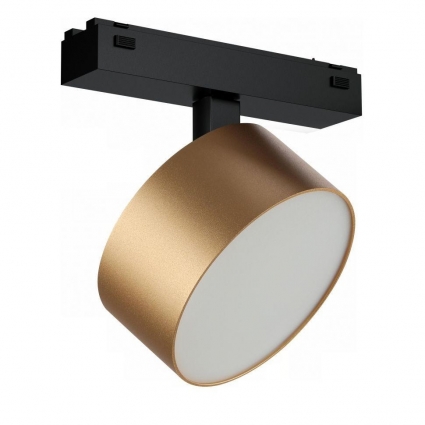 Трековый светодиодный светильник iLedex Technical Vision 4825-047-D120-15W-110DG-4000K-SGD для кафе и ресторанов, цвет матовое золото,  в стиле Хай-тек