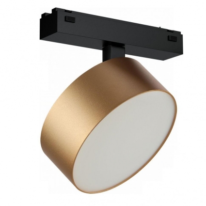 Трековый светодиодный светильник iLedex Technical Vision 4825-047-D140-20W-110DG-3000K-SGD, цвет матовое золото,  в стиле Хай-тек