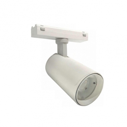 Трековый светодиодный светильник iLedex Technical Vision 4825-048-D60-10W-36DG-3000K-WH для спальни, цвет белый,  в стиле Хай-тек