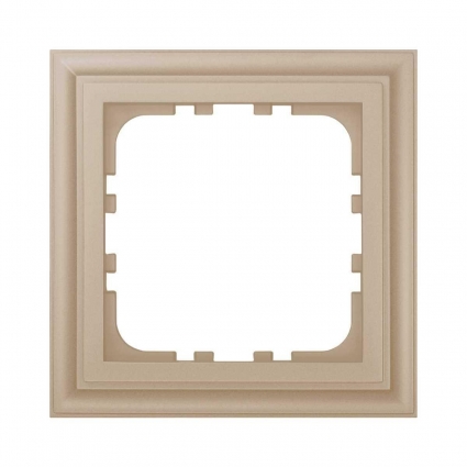 Рамка 1-постовая LK Studio (шампань) LK80 CLASSIC, 894106-1 в современном стиле