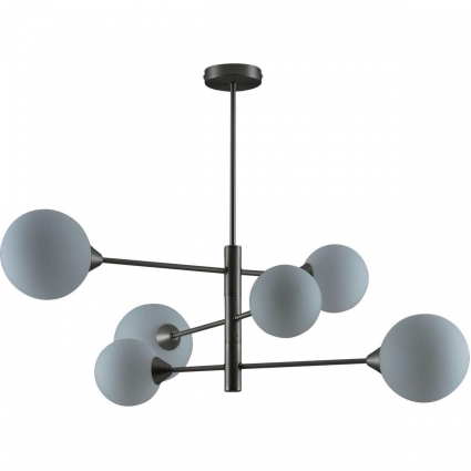 Подвесная люстра Moderli Molecule V10840-6P для спальни площадью до 8 кв.м.,  в стиле модерн