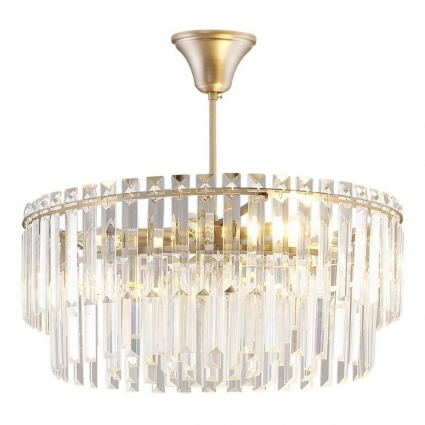 Потолочная люстра Moderli Crystal V10737-6P для спальни площадью до 15 кв.м.