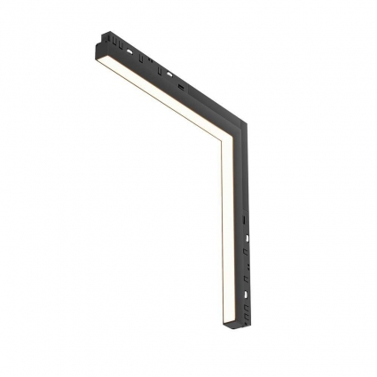 Трековый светодиодный светильник Maytoni Technical Magnetic Exility Basis TR102-24W3K-B, цвет черный,  в современном стиле