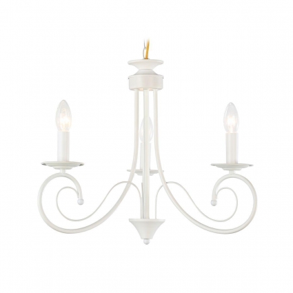 Подвесная люстра Ambrella light Traditional Modern TR9605 на площадь до 10 кв.м., цвет белый