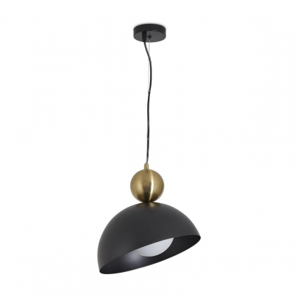 Подвесной светильник Freya Bowl FR5439PL-01B для спальни, цвет черный,  в стиле модерн