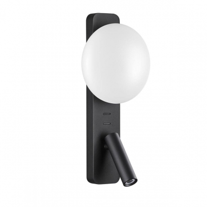 Бра Odeon Light Hightech Albergo 7048/5WL, цвет черный,  в современном стиле