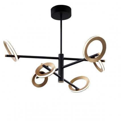 Подвесная светодиодная люстра Favourite Jongleur 4322-6P на площадь до 10 кв.м., цоколь LED,  в современном стиле