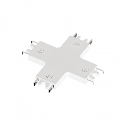 Коннектор X-образный Arte Lamp Rapid-Accessories A613733X, цвет белый,  в современном стиле