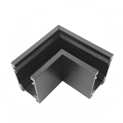 Коннектор L-образный Favourite Logica 1013-CU-002, цвет черный