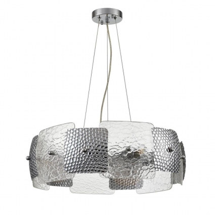 Подвесная люстра Lumion Moderni Liberti 6588/6 на площадь до 12 кв.м., цвет дымчатый,  в стиле модерн