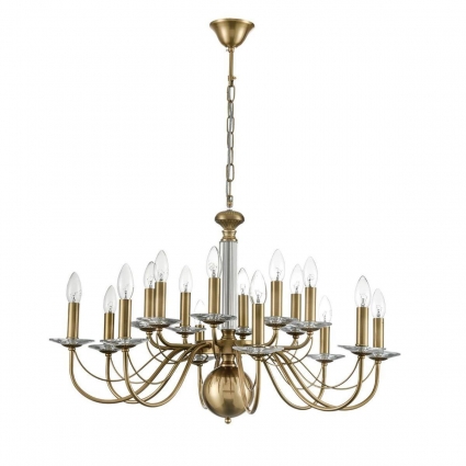Подвесная люстра Lumion Classi Incanto 8033/16 на площадь до 32 кв.м., цвет медь,  в классическом стиле