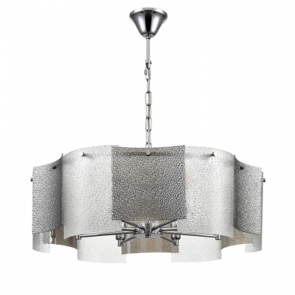 Подвесная люстра Lumion Moderni Dandy 6594/8 на площадь до 16 кв.м., цвет дымчатый,  в стиле модерн