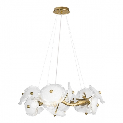 Подвесная люстра Loft IT Bloom 10352/850 AB, цоколь G9,  в стиле арт-деко