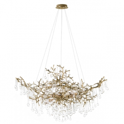 Подвесная люстра Loft IT Coral 10351/1000L AB, цоколь G9,  в стиле арт-деко