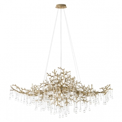 Подвесная люстра Loft IT Coral 10351/1200L AB, цоколь G9,  в стиле арт-деко