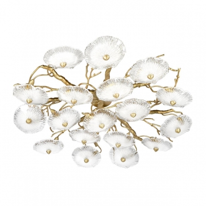 Потолочная люстра Loft IT Bloom 10352/1000C AB, цоколь G9,  в стиле арт-деко