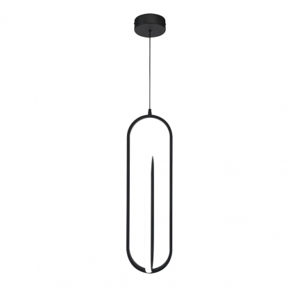 Подвесной светодиодный светильник Escada Orbital 10255/2LED на площадь до 5 кв.м., цвет черный,  в стиле Хай-тек