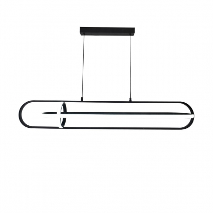 Подвесной светодиодный светильник Escada Orbital 10255/3LED на площадь до 12 кв.м., цвет черный,  в стиле Хай-тек