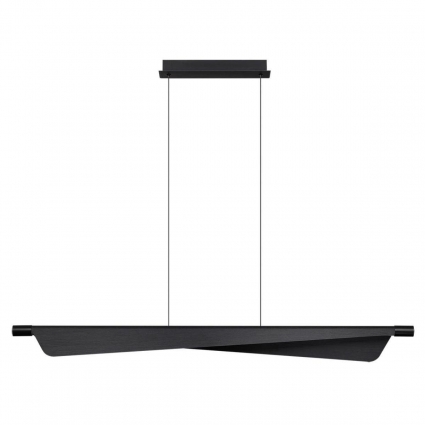 Подвесной светодиодный светильник Odeon Light Hightech Linea 7017/24LA на площадь до 10 кв.м., цвет черный,  в стиле модерн