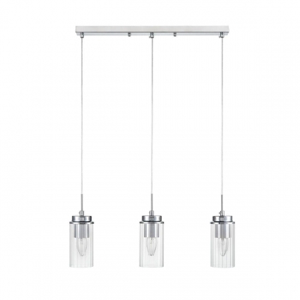 Подвесной светильник Lumion Comfi Isha 8102/3A на площадь до 6 кв.м., цвет хром