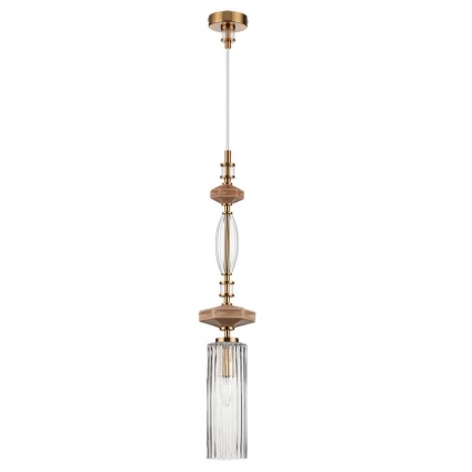 Подвесной светильник Odeon Light Exclusive Modern Terra 5414/1A на площадь до 2 кв.м., цвет бежевый,  в стиле арт-деко