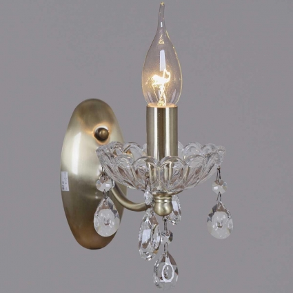 Бра Illumico IL0265-1WSQ-24 AB CASTOR, цоколь E14
