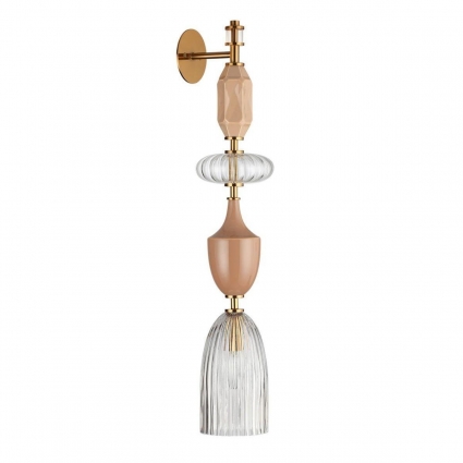 Бра Odeon Light Exclusive Modern Terra 5414/1W на площадь до 2 кв.м., цвет бежевый,  в стиле арт-деко
