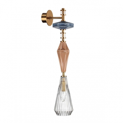 Бра Odeon Light Exclusive Modern Terra 5414/1WB на площадь до 2 кв.м., цвет бежевый,  в стиле арт-деко