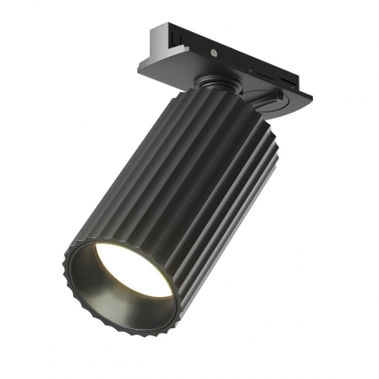 Трековый светильник Maytoni Technical Calipso TR218-1-GU10-BK, цвет черный,  в современном стиле