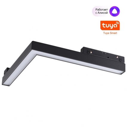 Трековый светодиодный светильник Novotech Shino Flum 359502 на площадь до 9.5 кв.м., цвет черный