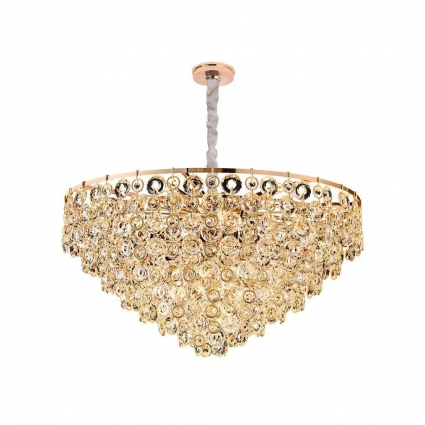 Подвесная люстра Newport Konstantia 5265+16/C gold М0070029, цоколь E14