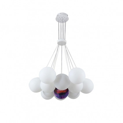 Подвесная люстра Kink Light Алди 08475-13,01 на площадь до 35 кв.м., цвет белый