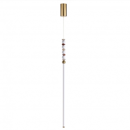 Подвесной светодиодный светильник Odeon Light Hightech Monella 6640/12L, цвет белый,  в стиле модерн