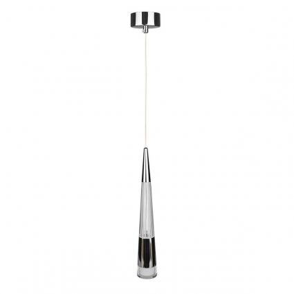 Подвесной светодиодный светильник Arte Lamp Sabik A6576SP-1CC на площадь до 1 кв.м., цвет хром,  в стиле Хай-тек