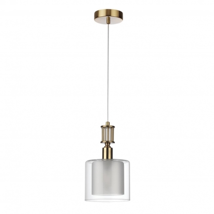 Подвесной светильник Odeon Light Classic Saga 5088/1 на площадь до 2 кв.м., цвет белый