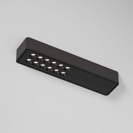 Потолочный светодиодный светильник Elektrostandard Tend 25114/LED a068850, цвет черный