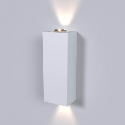 Настенный светодиодный светильник Elektrostandard Petite LED 40110/LED белый a056594 для спальни, цвет белый,  в стиле модерн