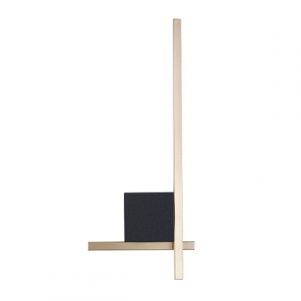 Настенный светодиодный светильник Arte Lamp Decade A2127AP-8BK на площадь до 1.5 кв.м., цвет черный,  в стиле Хай-тек