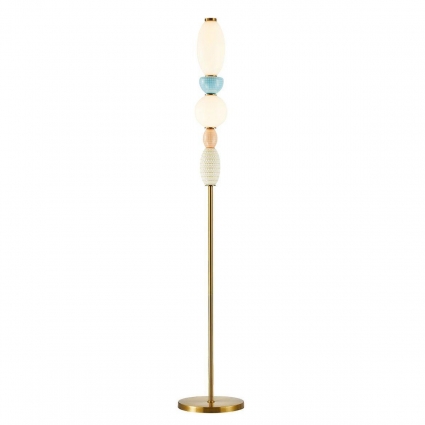 Торшер Divinare Ambra 5016/17 PN-20, цвет разноцветный,  в стиле модерн