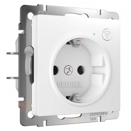 Розетка Wi-Fi Werkel белый W1171601 4690389176067, цвет белый,  в современном стиле