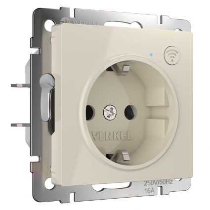 Розетка Wi-Fi Werkel слоновая кость W1171603 4690389176081 в современном стиле