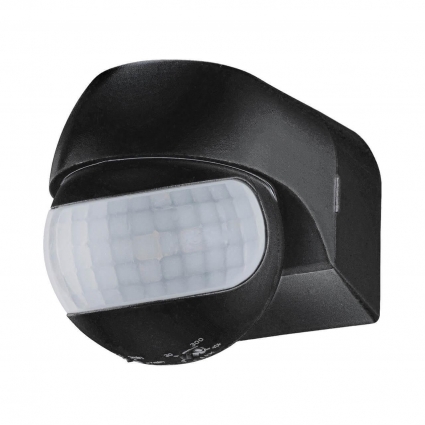 Датчик движения Elektrostandard SNS-M-10 12m 1,8-2,5m 800W IP44 180 черный a041242, цвет черный