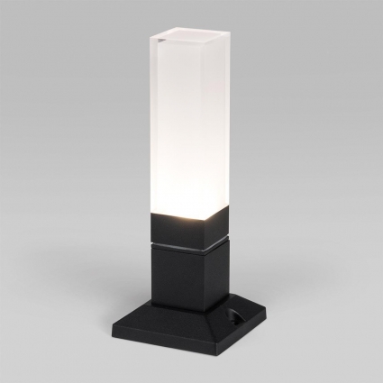 Уличный светодиодный светильник Elektrostandard 1536 Techno Led чёрный a052858, цвет черный,  в современном стиле